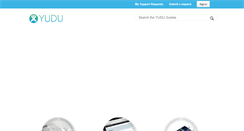 Desktop Screenshot of help.yudu.com